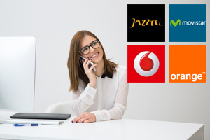 Comparativa de las ofertas combinadas de Jazztel, Vodafone, Movistar y Orange