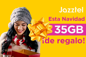 Descubre la promoción navideña de Jazztel, 35Gb extra de regalo