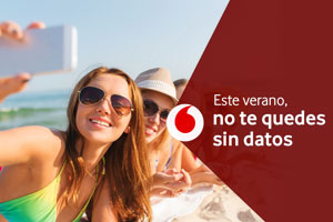 Este verano disfruta de 25Gb extra ¡gratis! con Vodafone