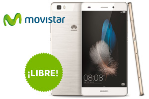 Disponible el Smartphone Huawei P8 lite libre con Movistar