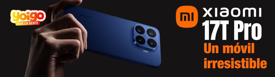 Xiaomi 17T Pro: potencia bruta para exprimir tu tarifa Yoigo