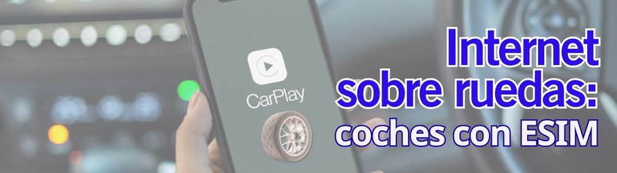 eSIM en coches conectados: las tarifas que vienen