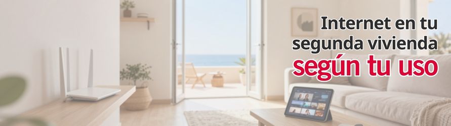 Internet en segunda vivienda: qué tarifa necesitas según cómo la usas