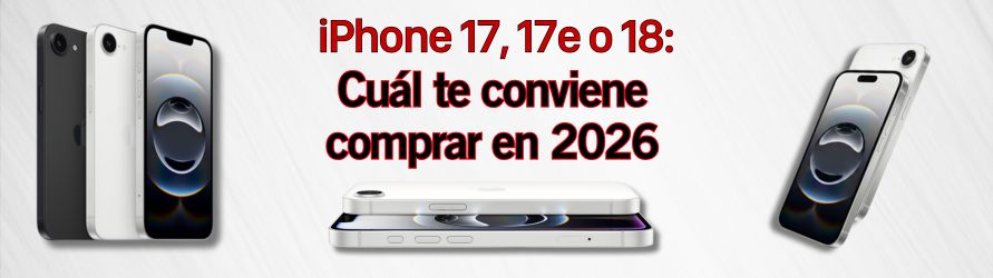 Descubre cuál es el iPhone que más te conviene comprar en 2026