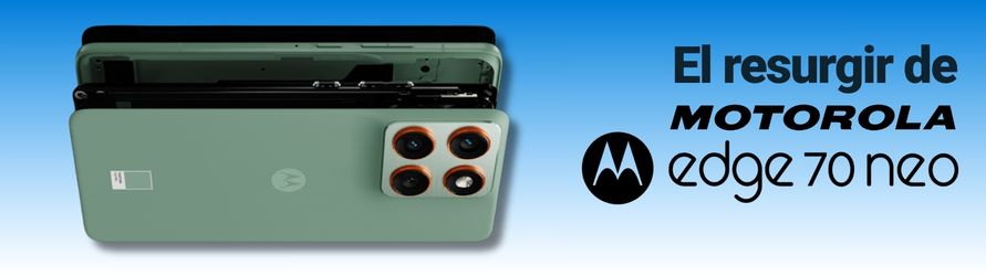 Motorola regresa a lo grande con el Edge 70 Neo y otros móviles compactos